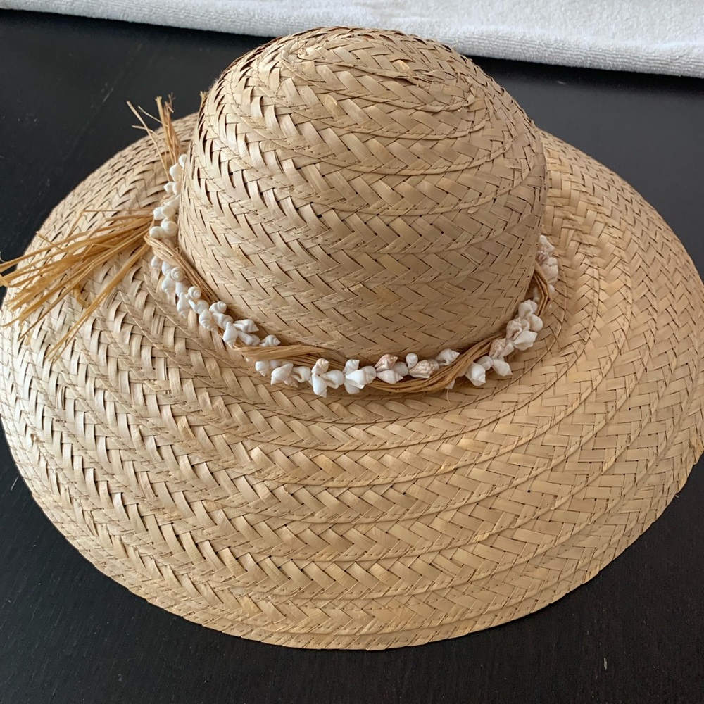 Vintage Straw Dun Hat